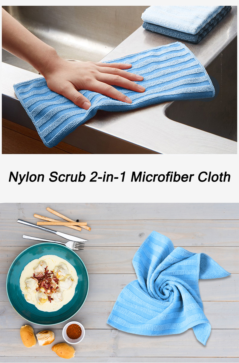 Multi-purpose Nylon Scrub 2-in-1-1